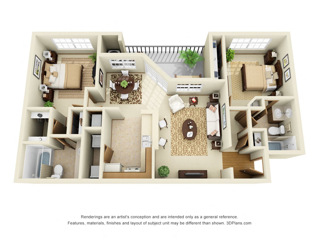 Floor Plan D Floor Plan 4